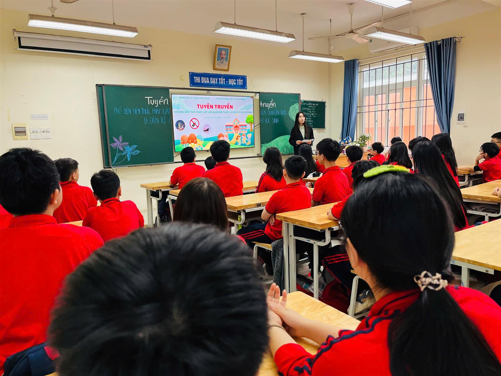 Hiểu để tránh xa thuốc lá điện tử cùng học sinh lớp 7A2