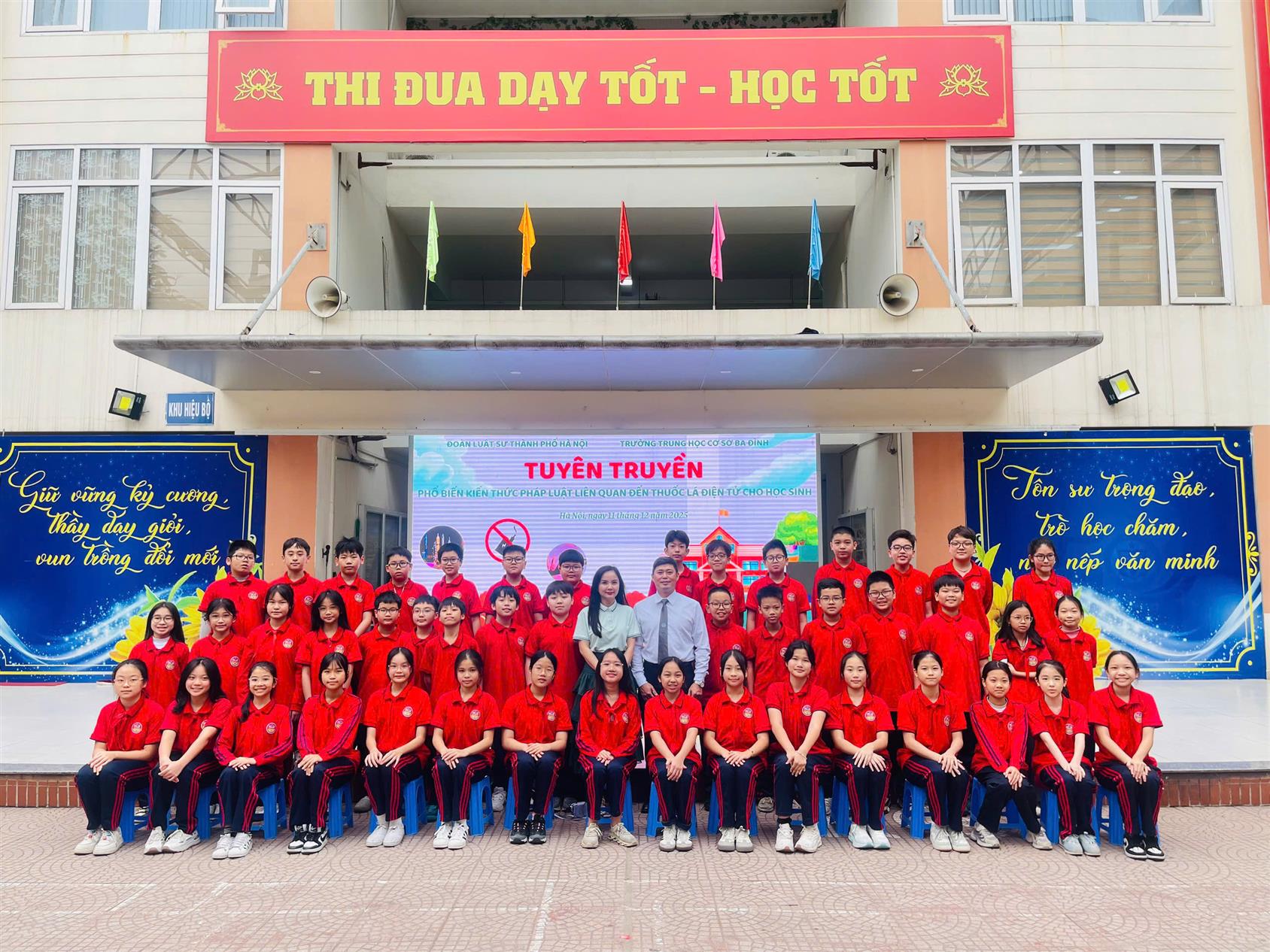 Bài học về phòng tránh thuốc lá điện tử của học sinh lớp 6A1