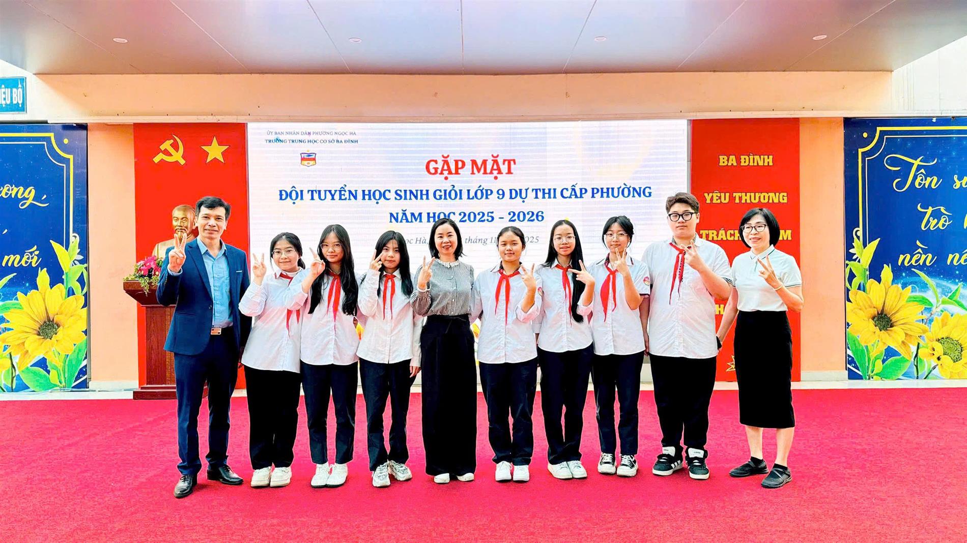 Tỏa sáng niềm đam mê Văn học - Đội tuyển học sinh giỏi Ngữ văn trường THCS Ba Đình gặt hái thành công