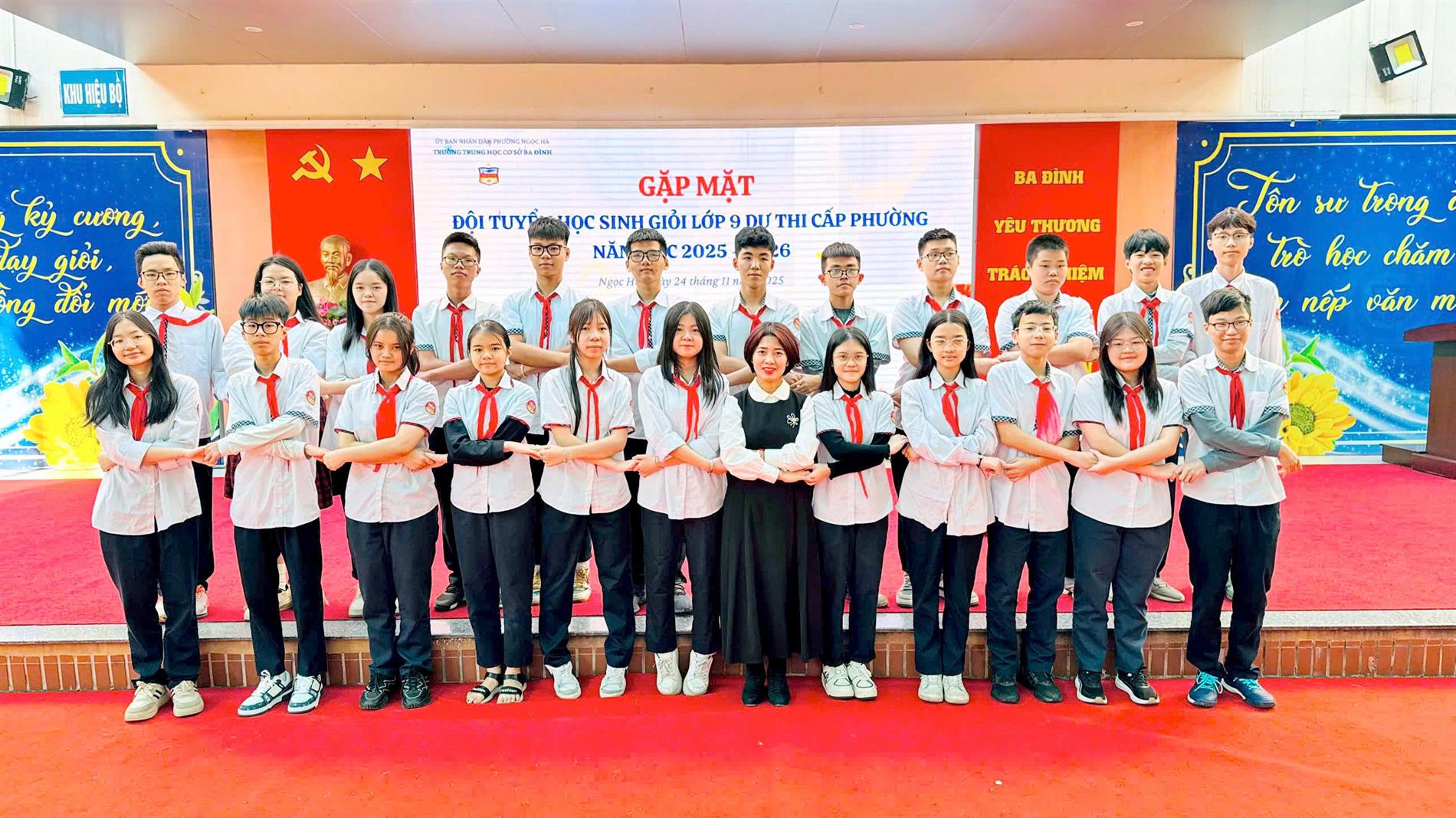 9A9 - Mùa quả ngọt tại kỳ thi Học sinh giỏi phường Ngọc Hà