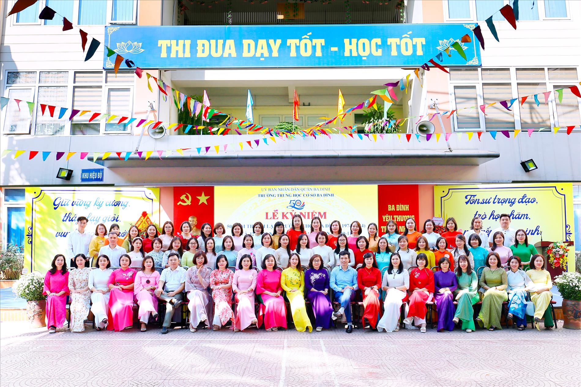 Kỷ niệm 50 năm thành lập trường THCS Ba Đình (1974-2024) và 42 năm ngày Nhà giáo Việt Nam 20/11