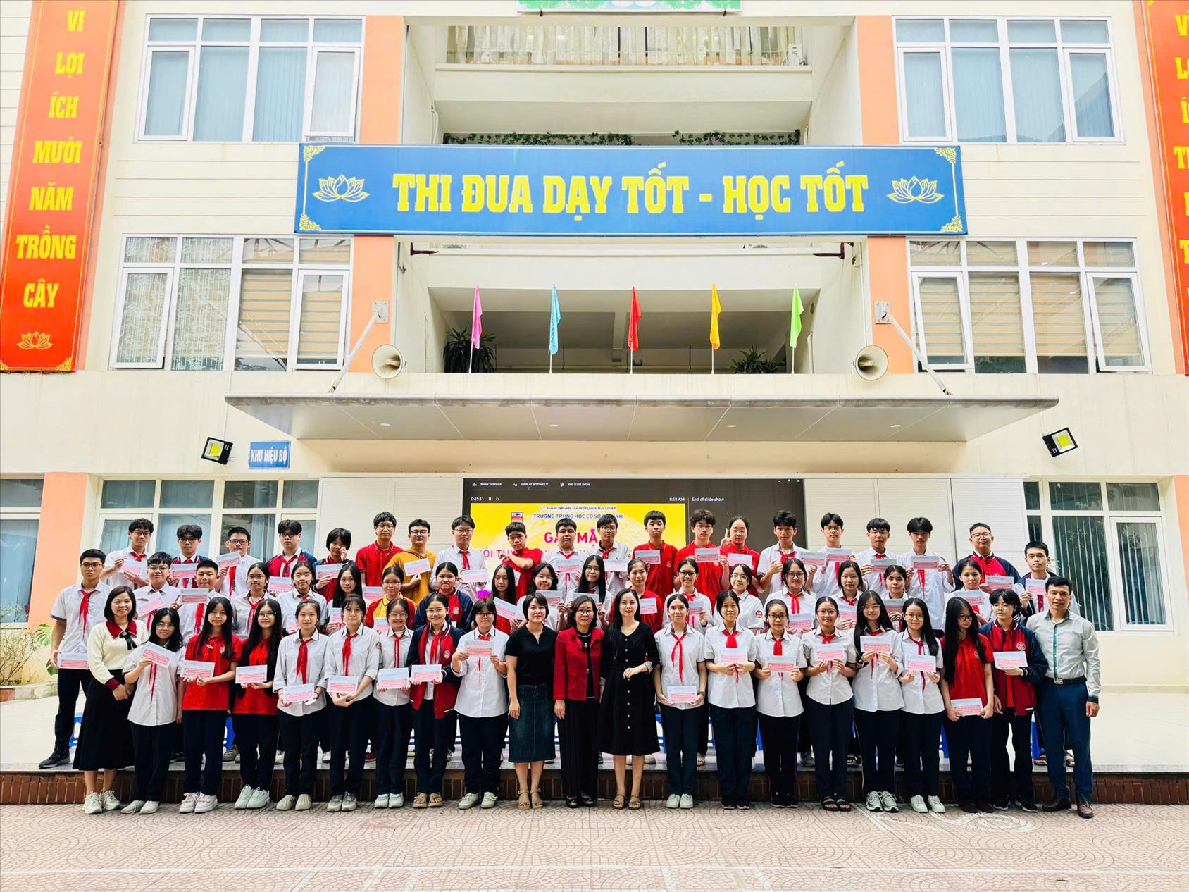 Học sinh trường THCS Ba Đình tỏa sáng tại kỳ thi Học sinh giỏi cấp Thành phố