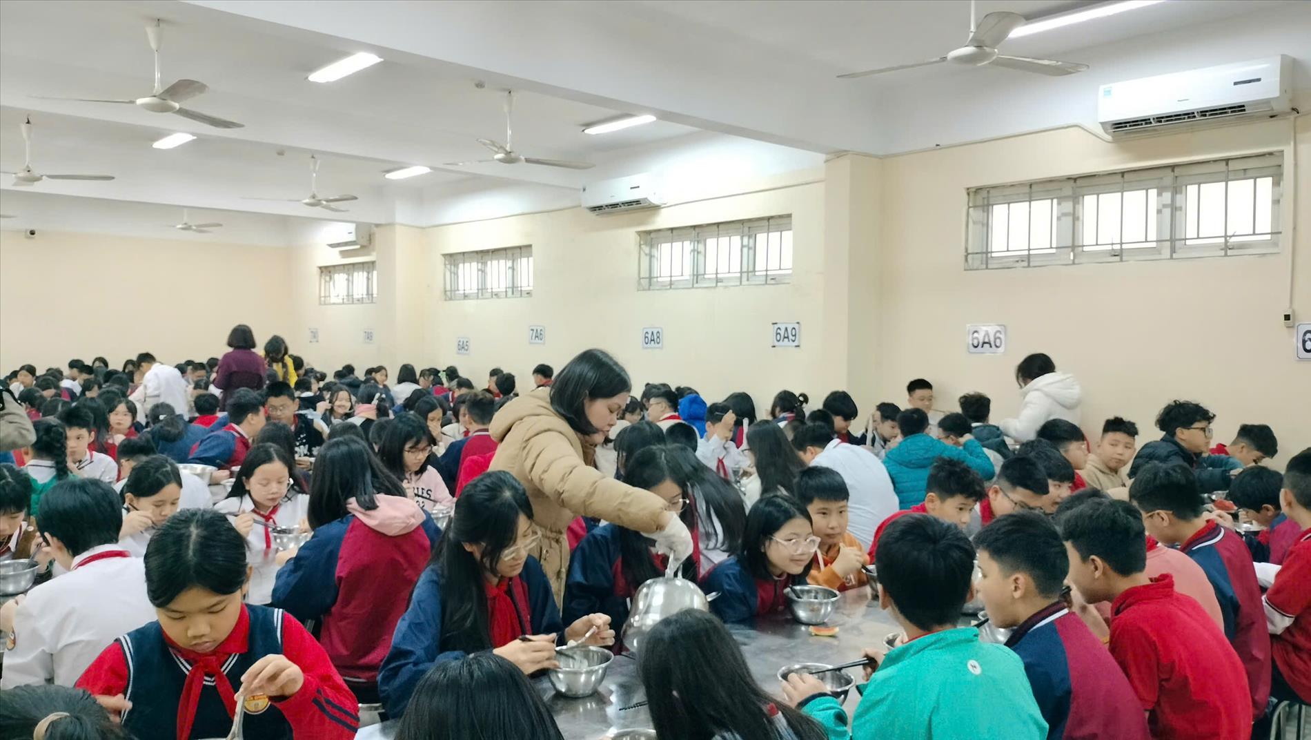 Công tác chăm sóc bán trú được đặc biệt chú trọng ngay sau kỳ nghỉ Tết Nguyên đán Ất Tỵ 2025