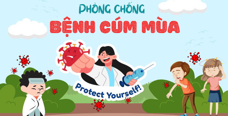 Chủ động phòng tránh dịch bệnh cúm mùa