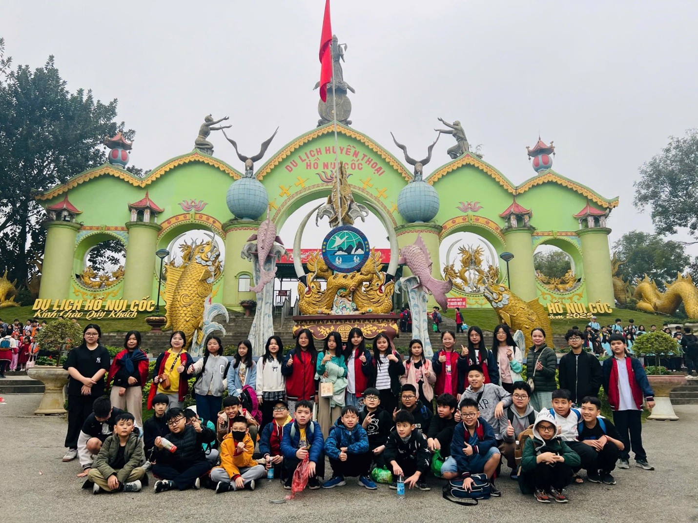 Trải nghiệm - Khám phá - Gắn kết qua chuyến tham quan, trải nghiệm tại Khu du lịch Hồ Núi Cốc