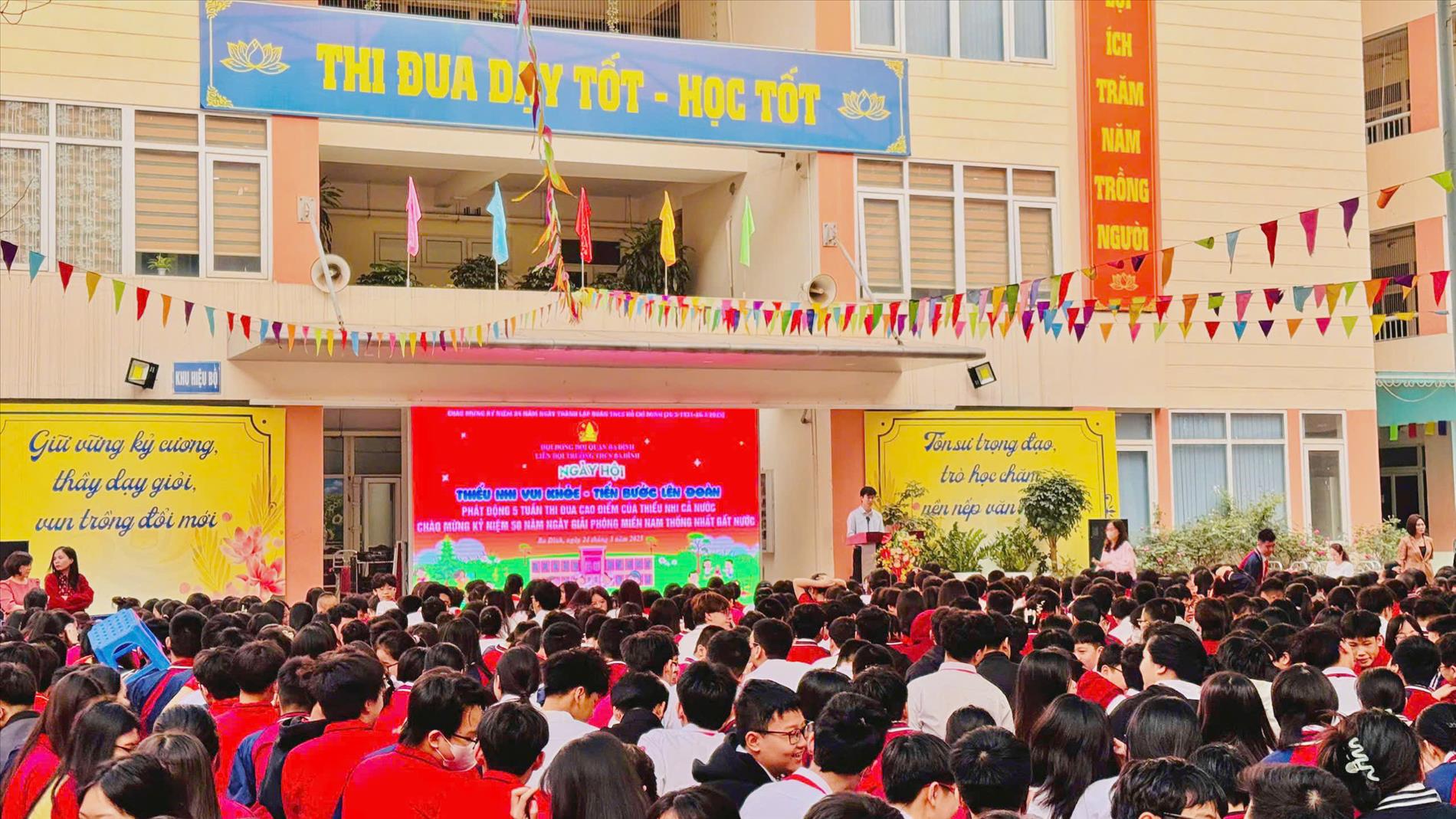 Không khí vui tươi, hào hứng tại Ngày hội “Thiếu nhi vui khỏe – Tiến bước lên Đoàn” năm 2025