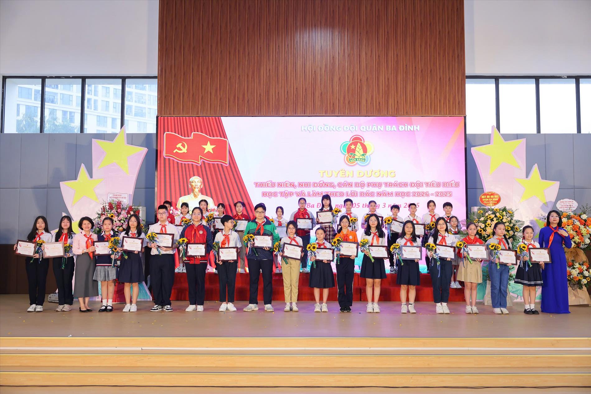 Gương sáng đội viên tại Đại hội “Cháu ngoan Bác Hồ” quận Ba Đình lần thứ VIII