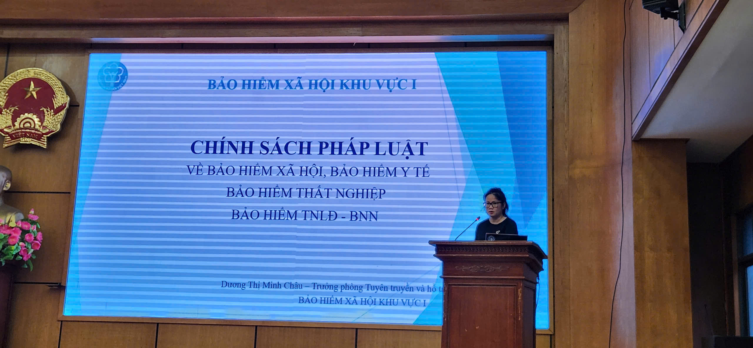 Ban chấp hành Công đoàn trường THCS Ba Đình tham dự Hội nghị tập huấn Luật Bảo hiểm xã hội sửa đổi và chính sách pháp luật liên quan đến quyền và lợi ích hợp pháp của người lao động
