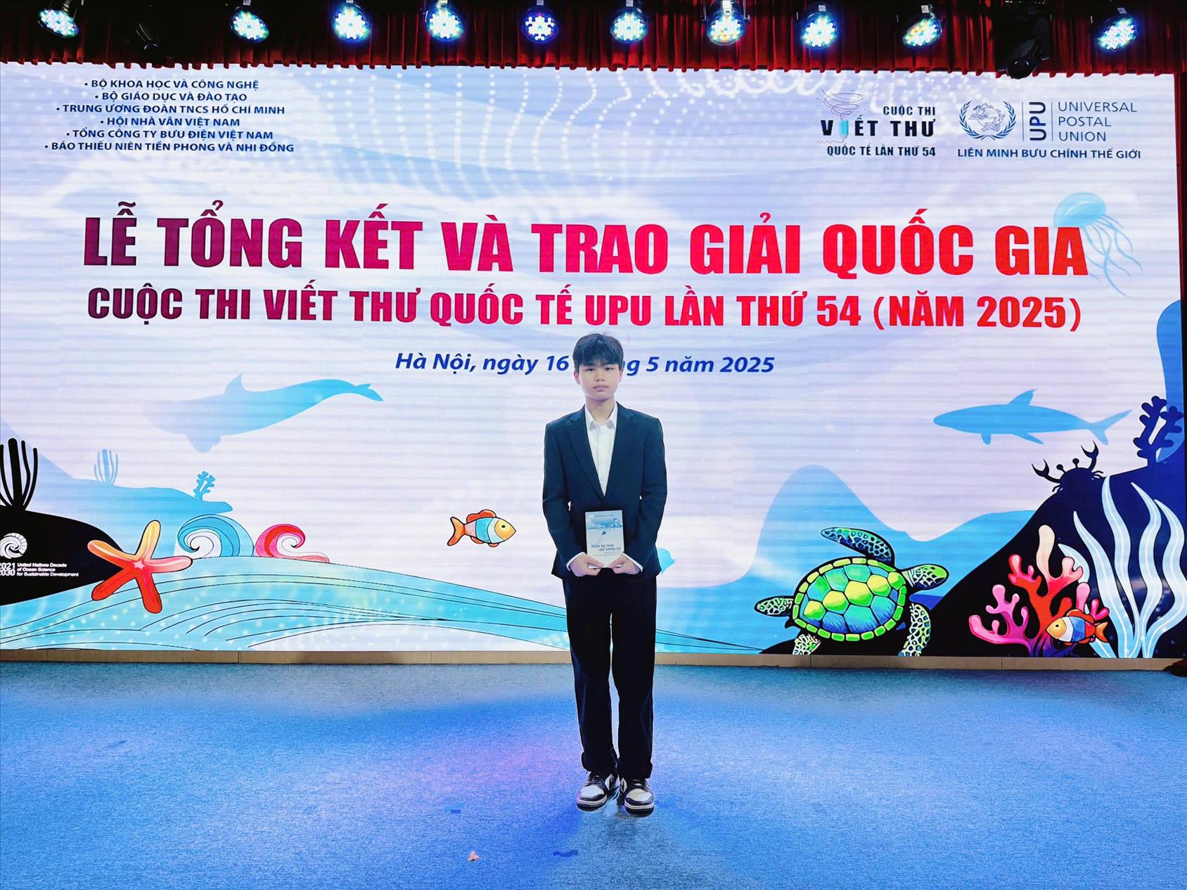 Hoàng Thái An - Cậu học trò nhỏ với giấc mơ lớn và cây bút đầy triển vọng!