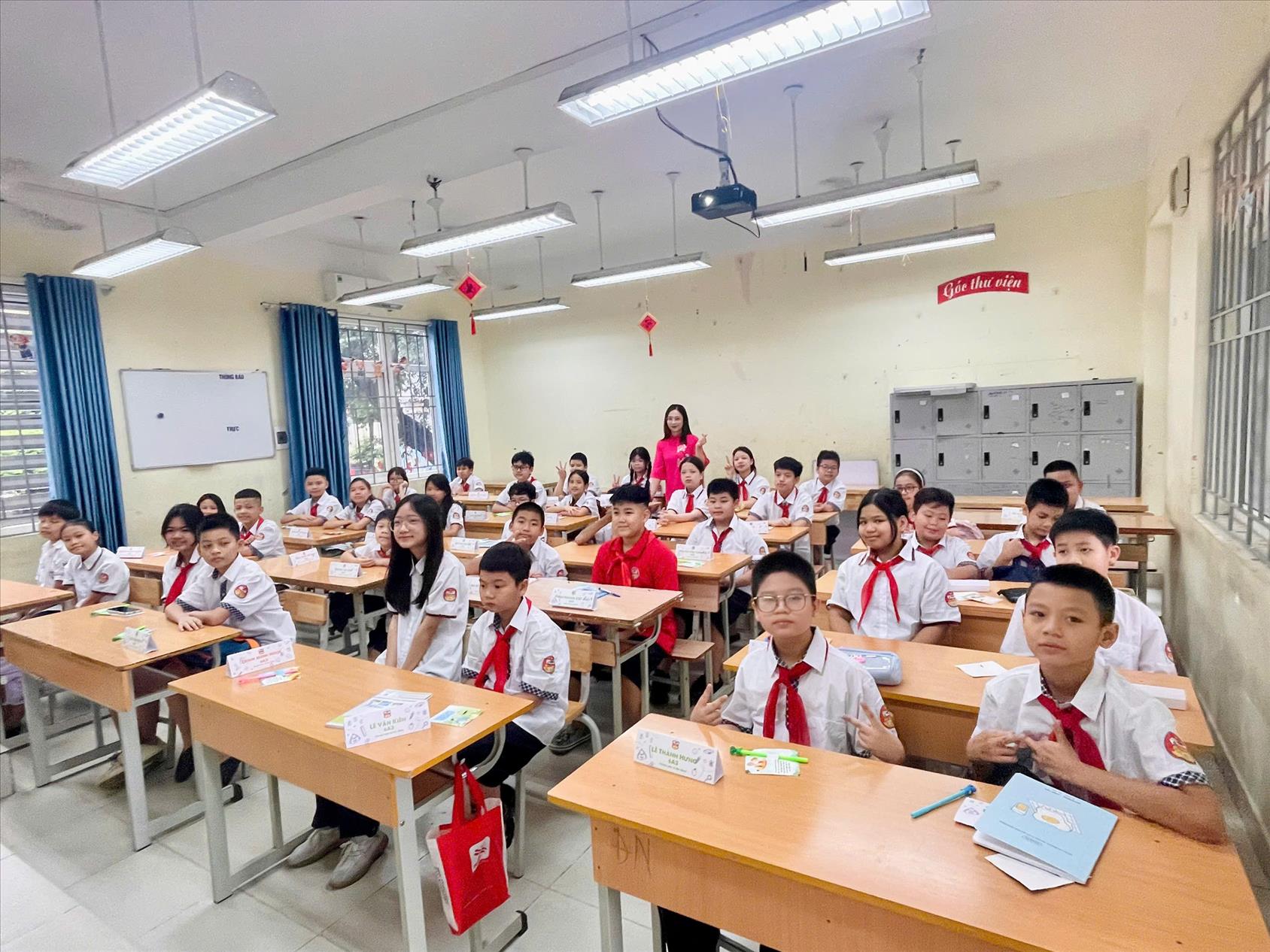 Hân hoan chào đón các con học sinh lớp 6A3 năm học 2025-2026