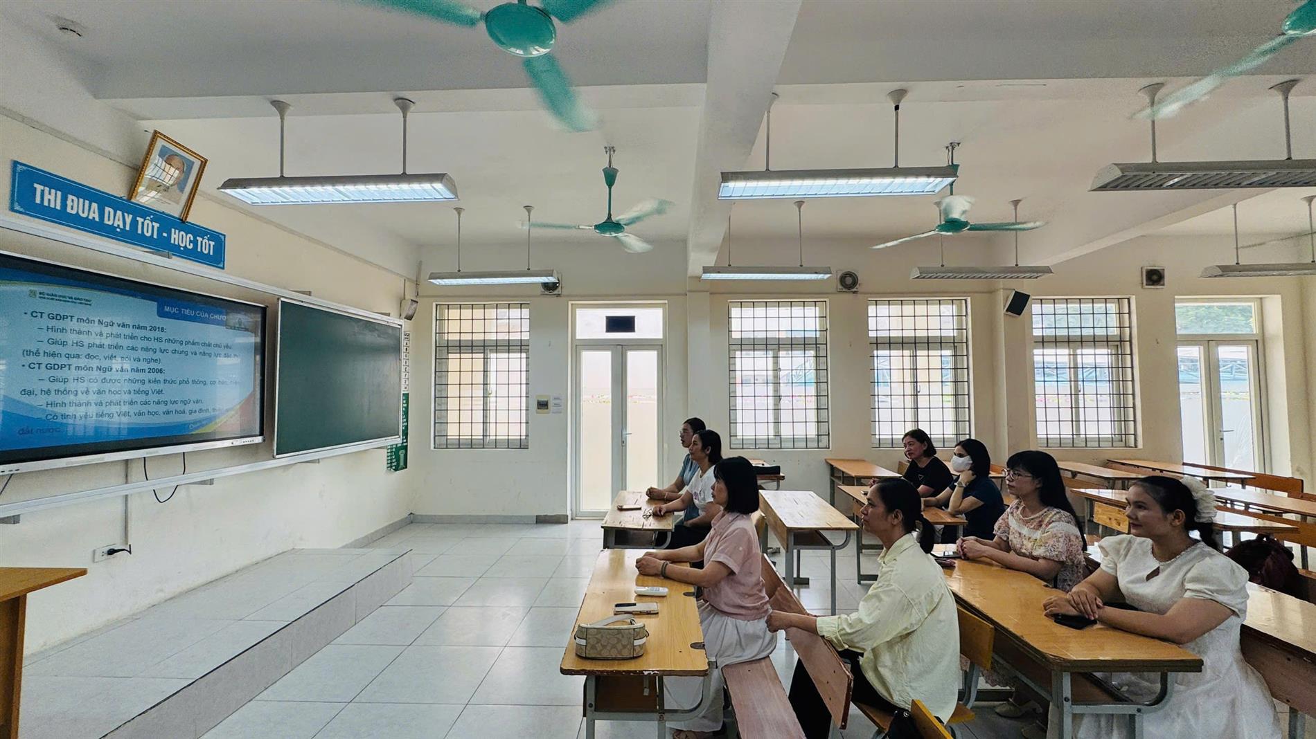 Hành trang đổi mới từ buổi tập huấn Ngữ văn 7 tại trường THCS Ba Đình