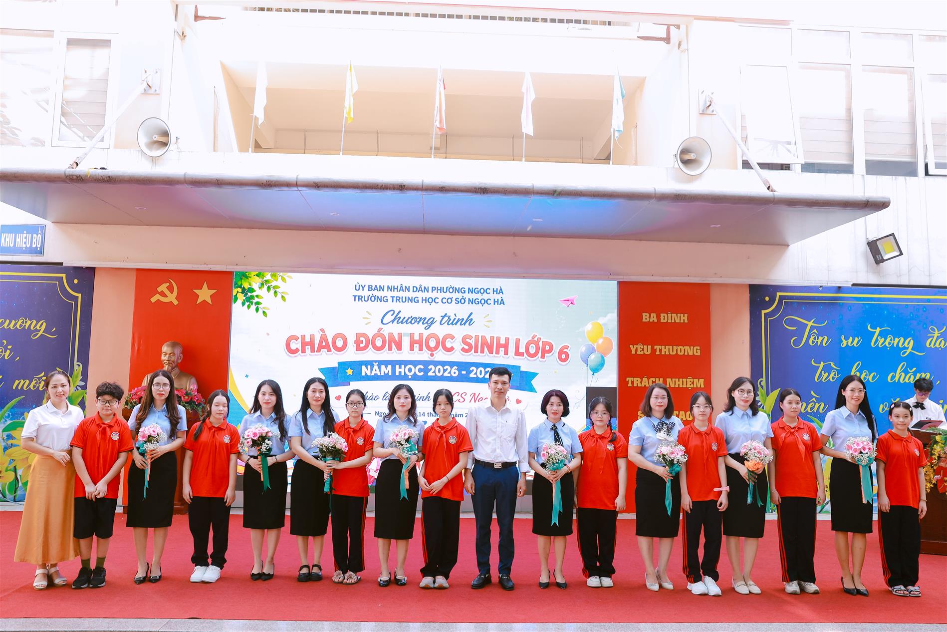Từ trụ sở chính của trường THCS Ngọc Hà – Khởi đầu những ước mơ cùng học sinh lớp 6